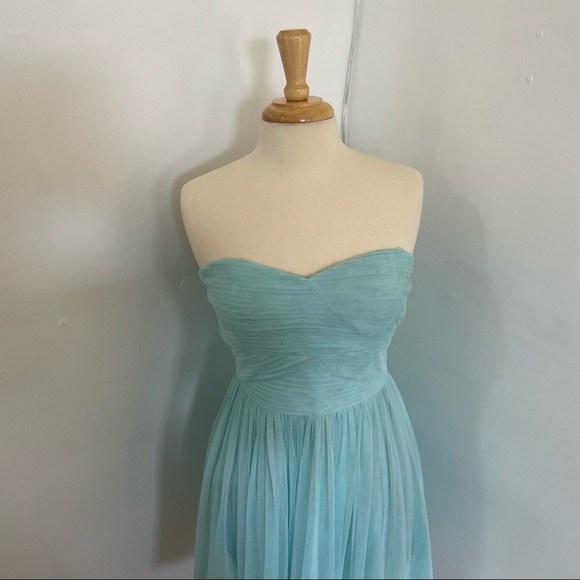Ark & Co. Strapless Blue Tulle Princess Dress Size M - Picture 2 of 7